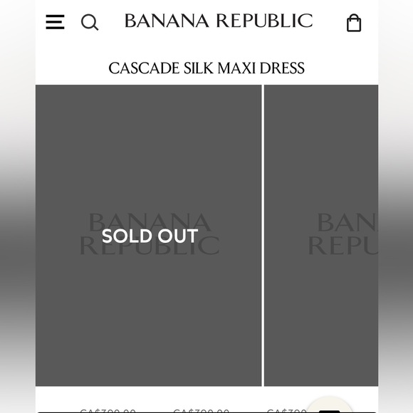 CASCADE SILK MAXI DRESS - Picture 7 of 8